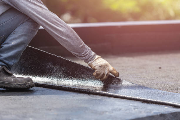 Professional Waterproofing technician working in Warrenton, GA